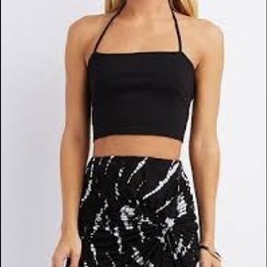 Halter crop top